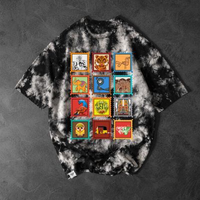 Zain Special Stone Washed Oversized T-shirt
